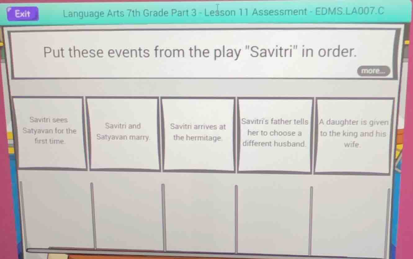 exit language arts 7th grade part 3 - lesson 11 assessment - edms.la007…