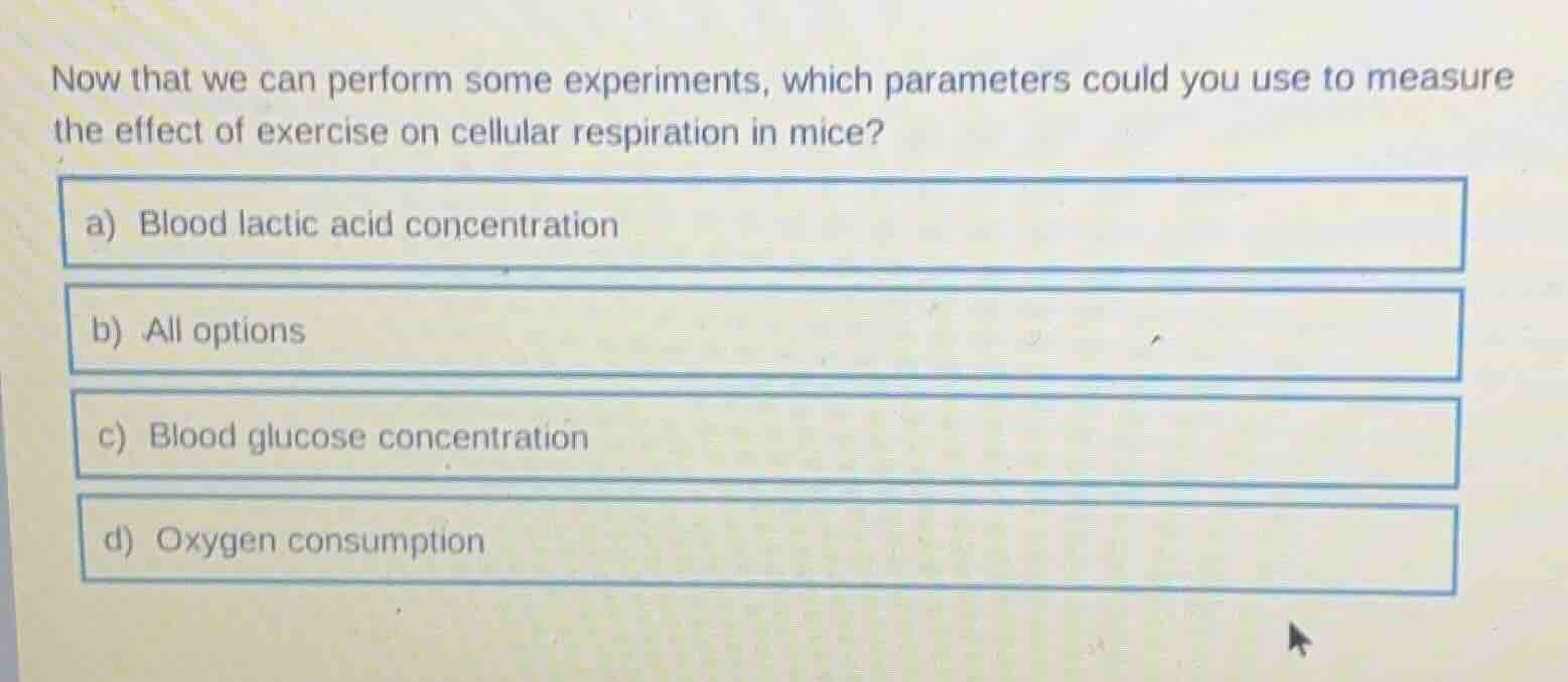 now that we can perform some experiments, which parameters could you us…