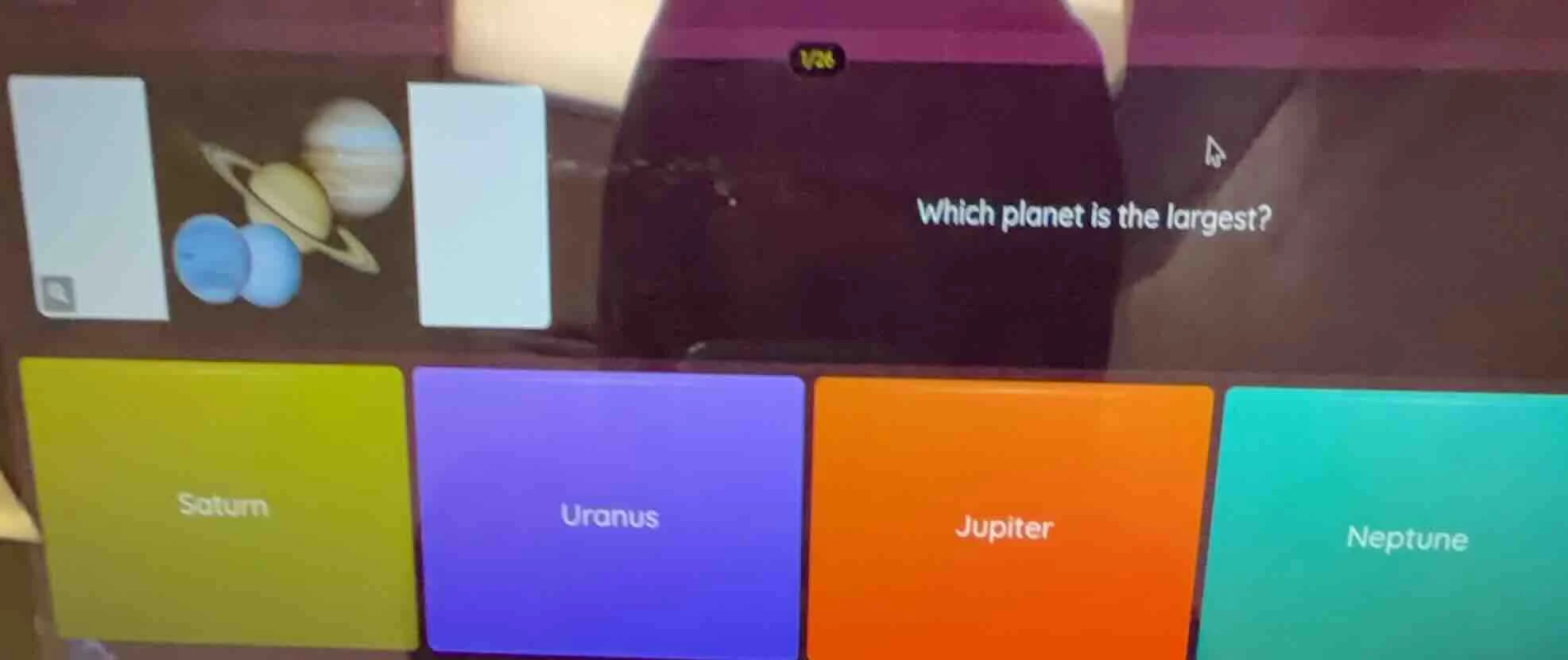 which planet is the largest? saturn uranus jupiter neptune