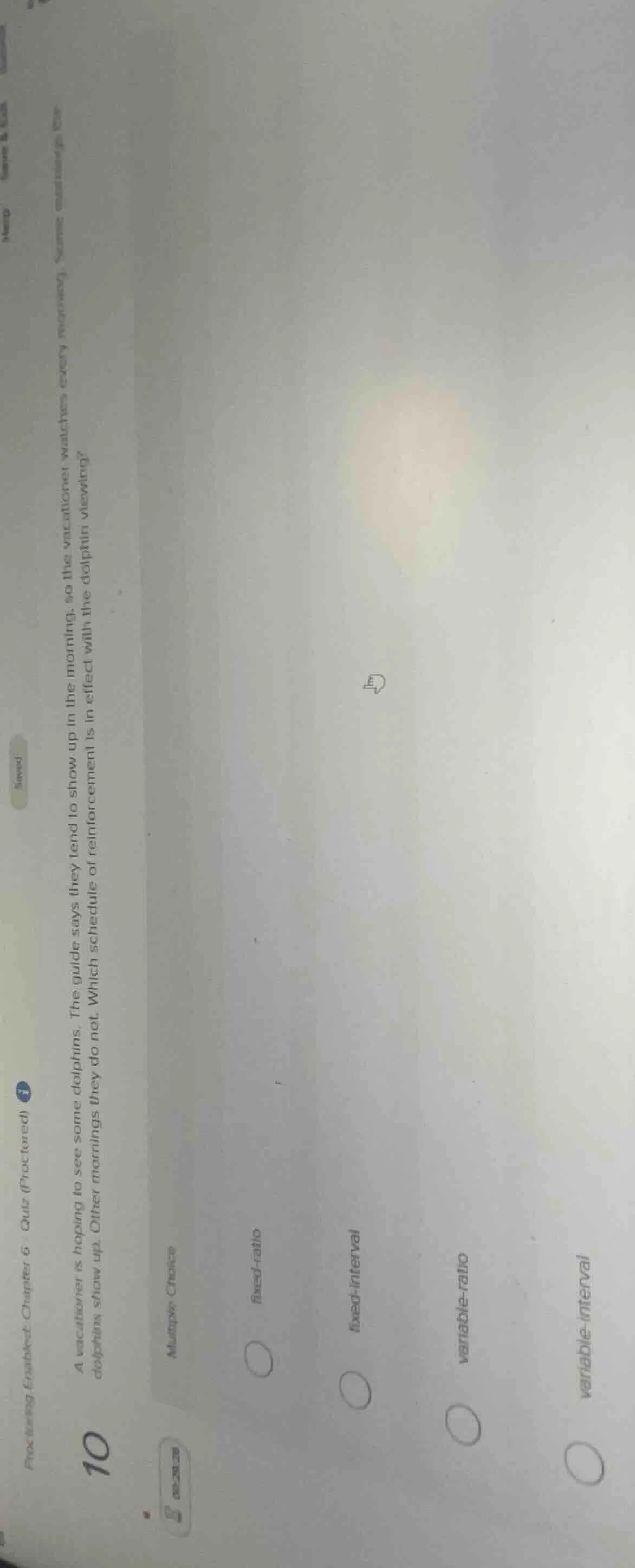 proctoring enabled: chapter 6: quiz (proctored)10a vacationer is hoping…