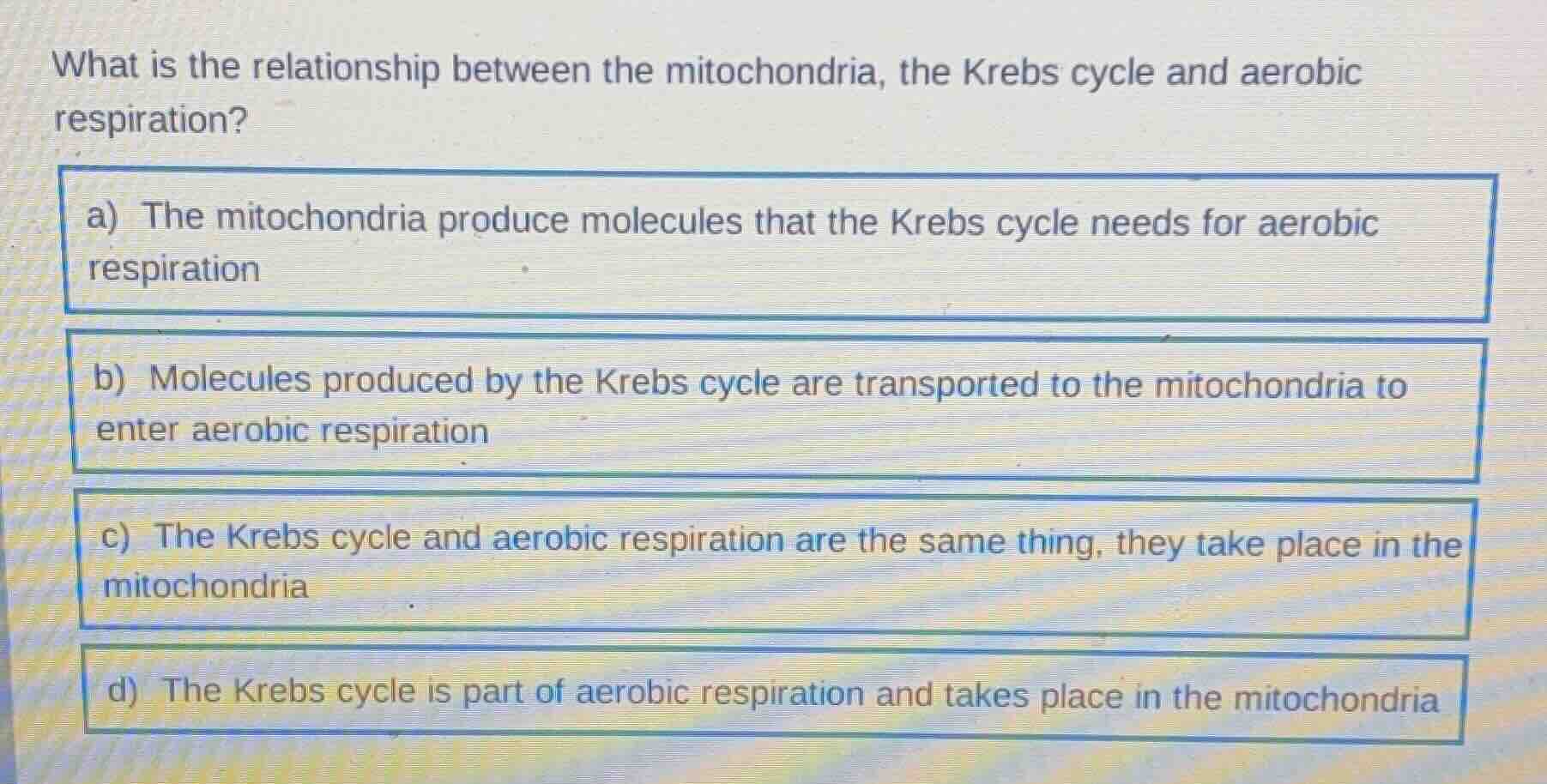 what is the relationship between the mitochondria, the krebs cycle and …