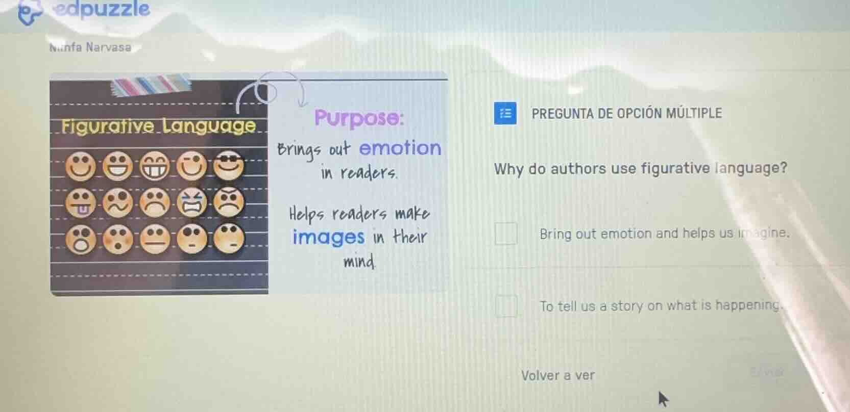 edpuzzle ninfa narvasa figurative language purpose: brings out emotion …