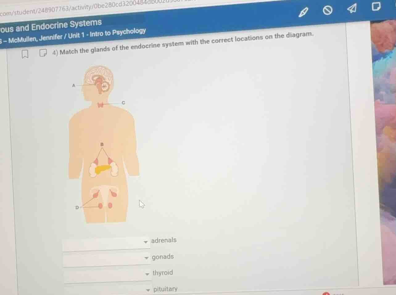 ous and endocrine systems s - mcmullen, jennifer / unit 1 - intro to ps…