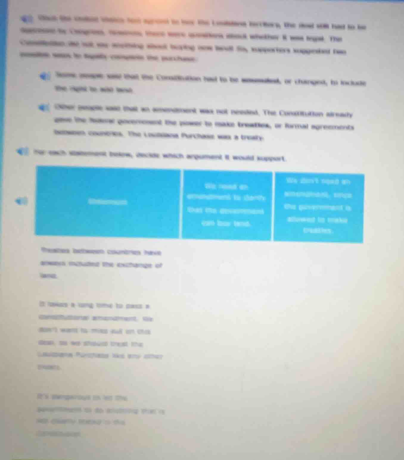 1. when the united states had agreed to buy the louisiana territory, th…