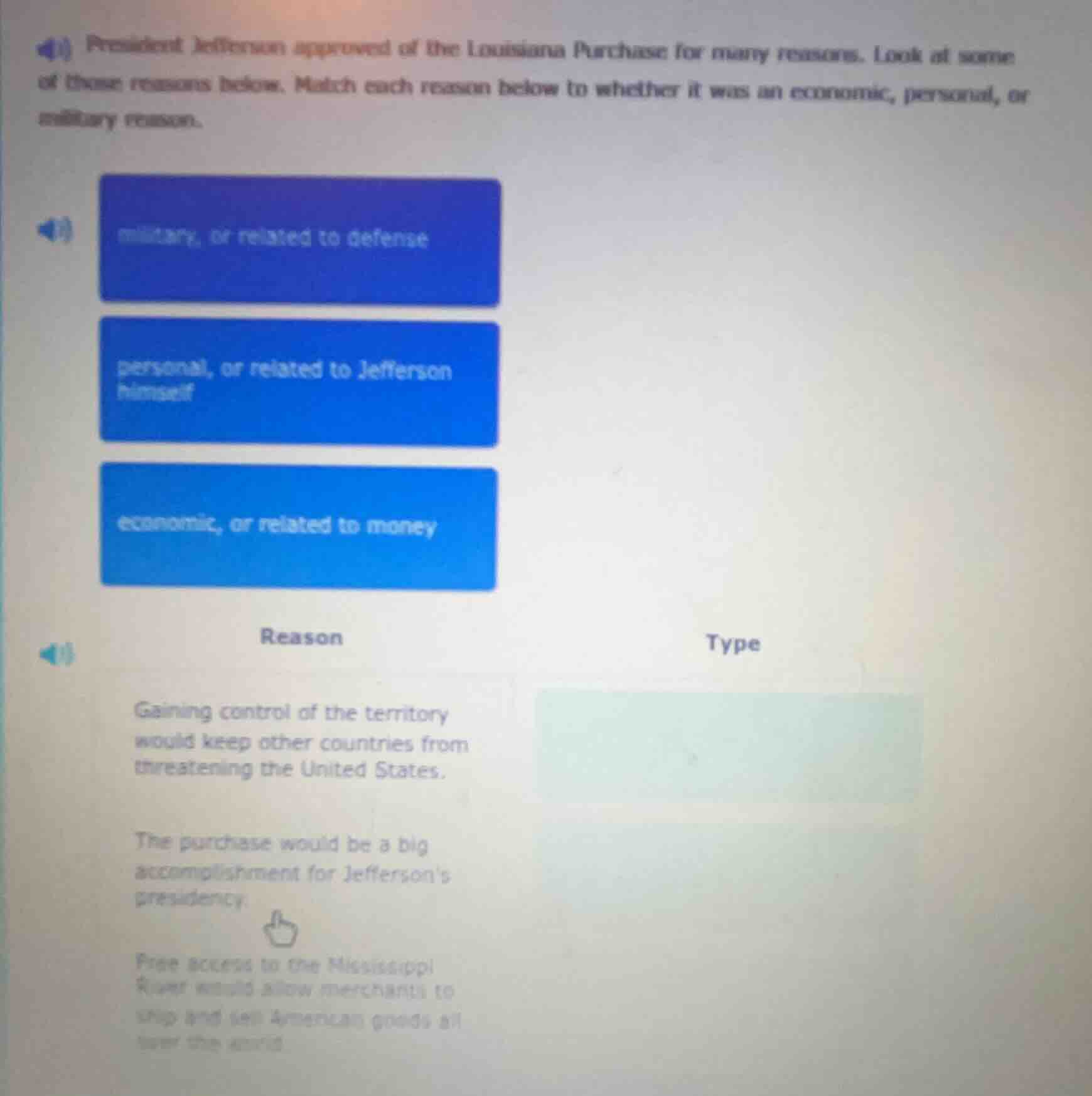 1) president jefferson approved of the louisiana purchase for many reas…