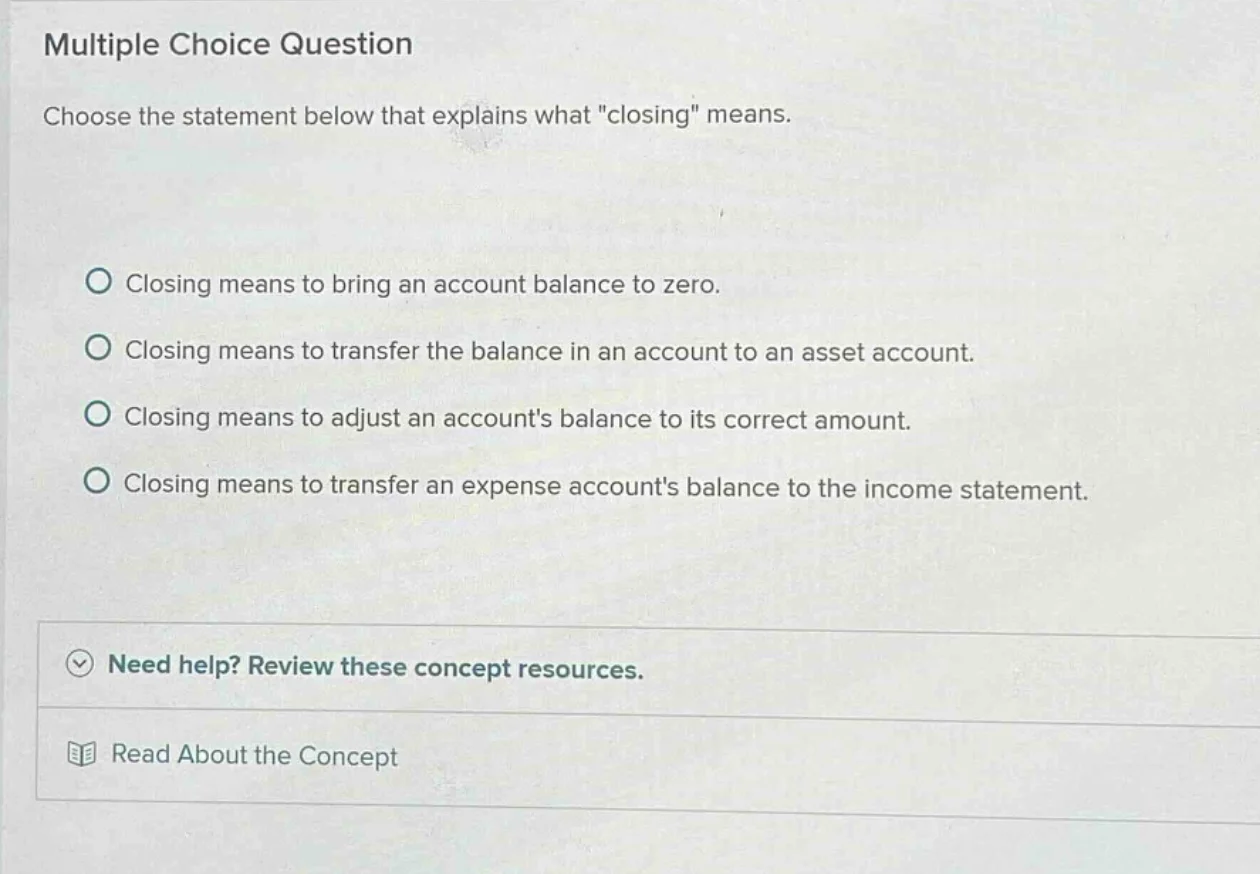 multiple choice question choose the statement below that explains what …