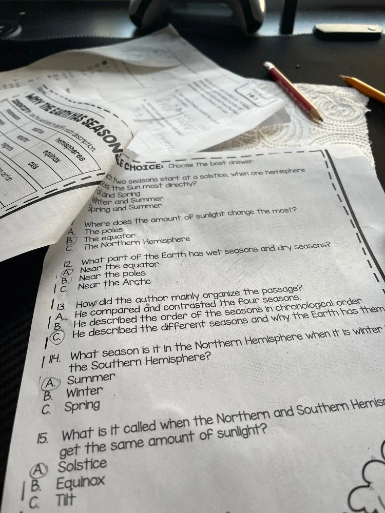 map why the earth has seasonmultiple choice: choose the best answer.1. …
