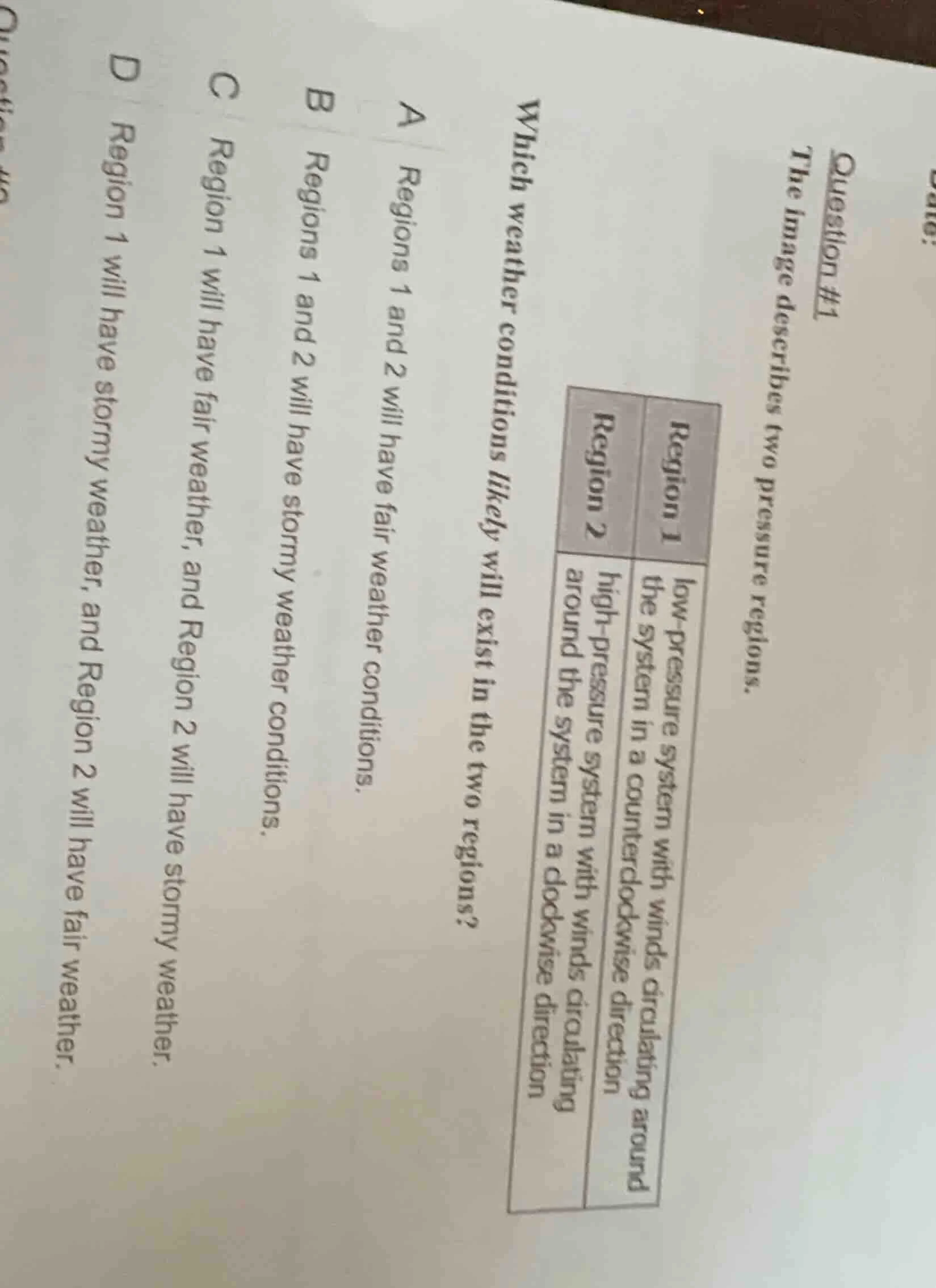 date:question #1the image describes two pressure regions.|region 1|regi…