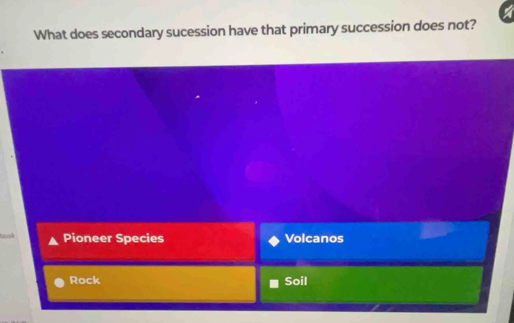 what does secondary sucession have that primary succession does not? pi…