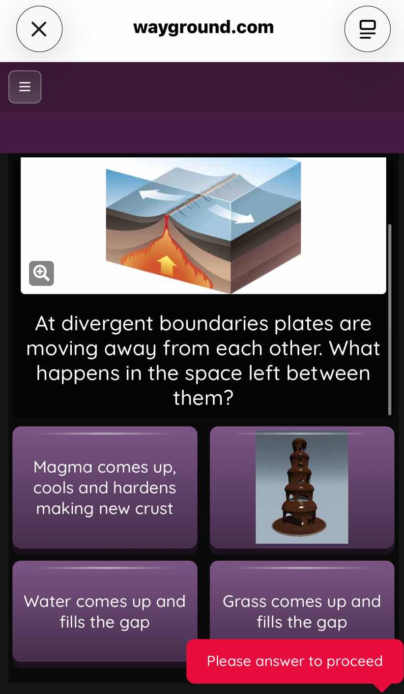 at divergent boundaries plates are moving away from each other. what ha…