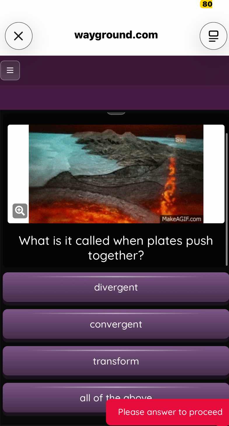 what is it called when plates push together? divergent convergent trans…