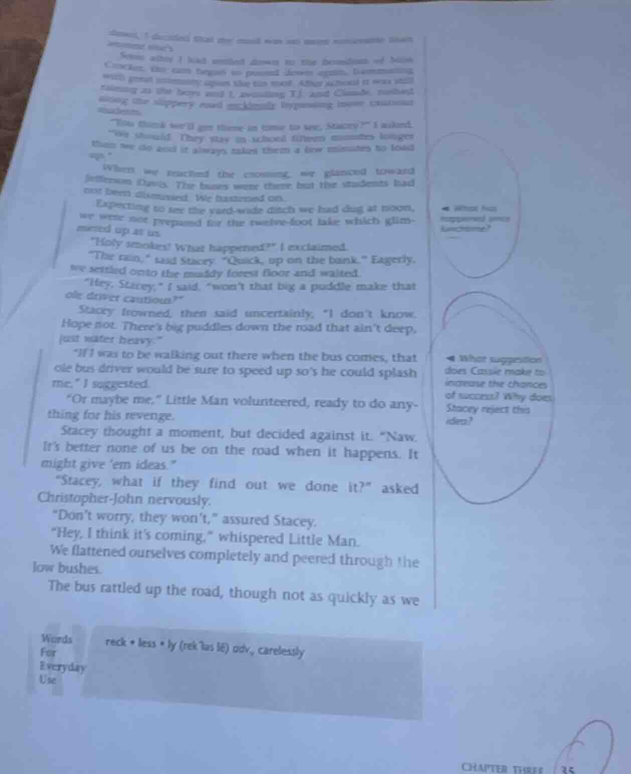 shortly after i had settled down to the beckoning of miss crocker, the …