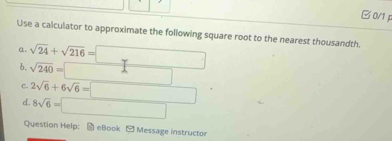 use a calculator to approximate the following square root to the neares…