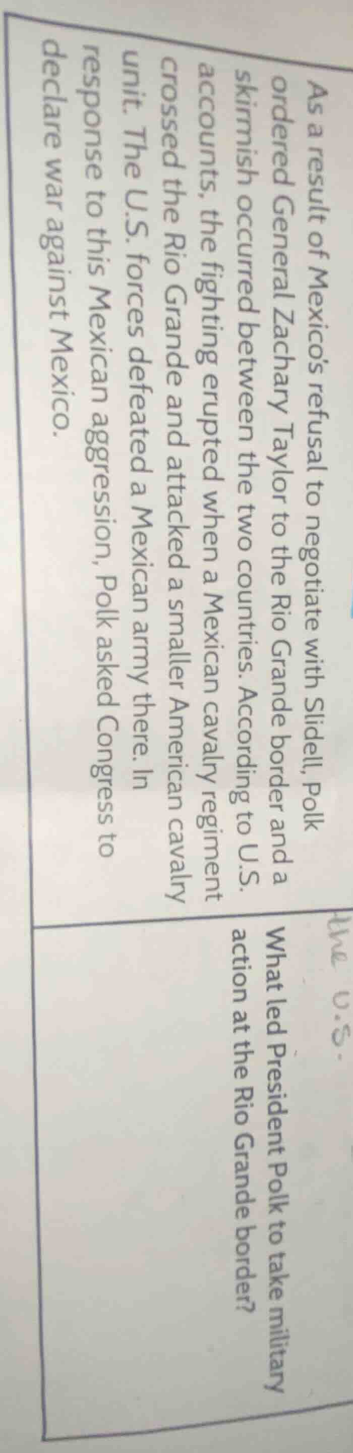 as a result of mexicos refusal to negotiate with slidell, polk ordered …