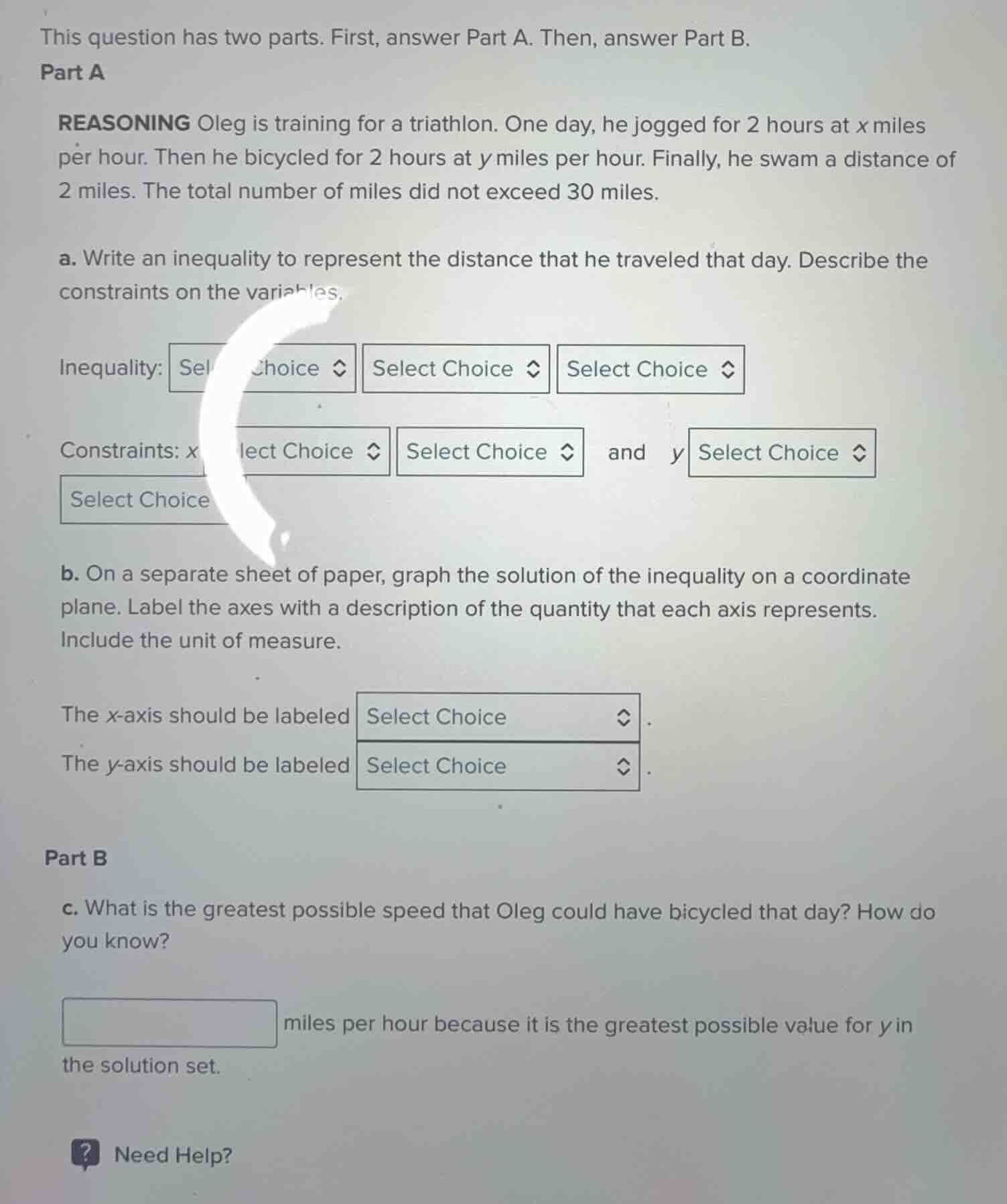 this question has two parts. first, answer part a. then, answer part b.…