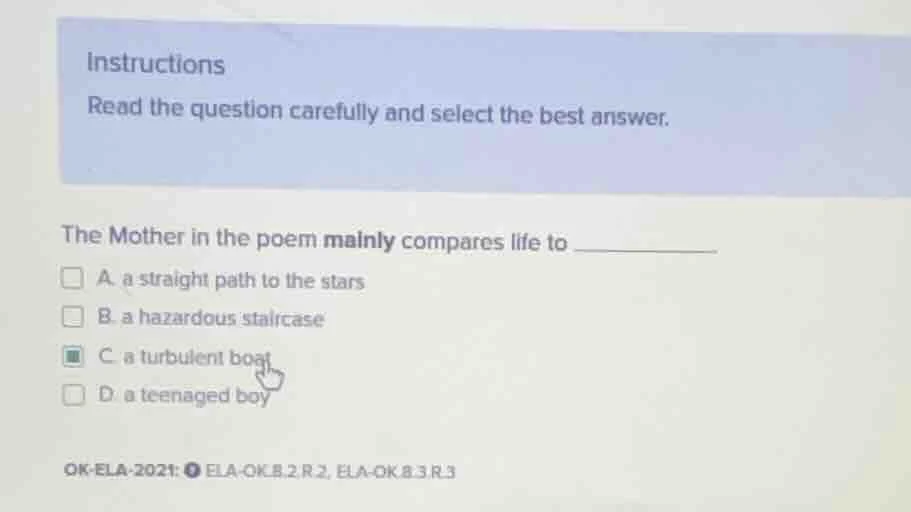 instructions read the question carefully and select the best answer. th…