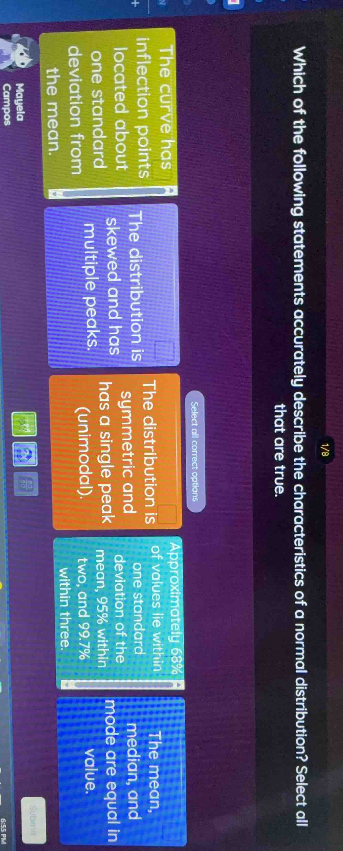 which of the following statements accurately describe the characteristi…