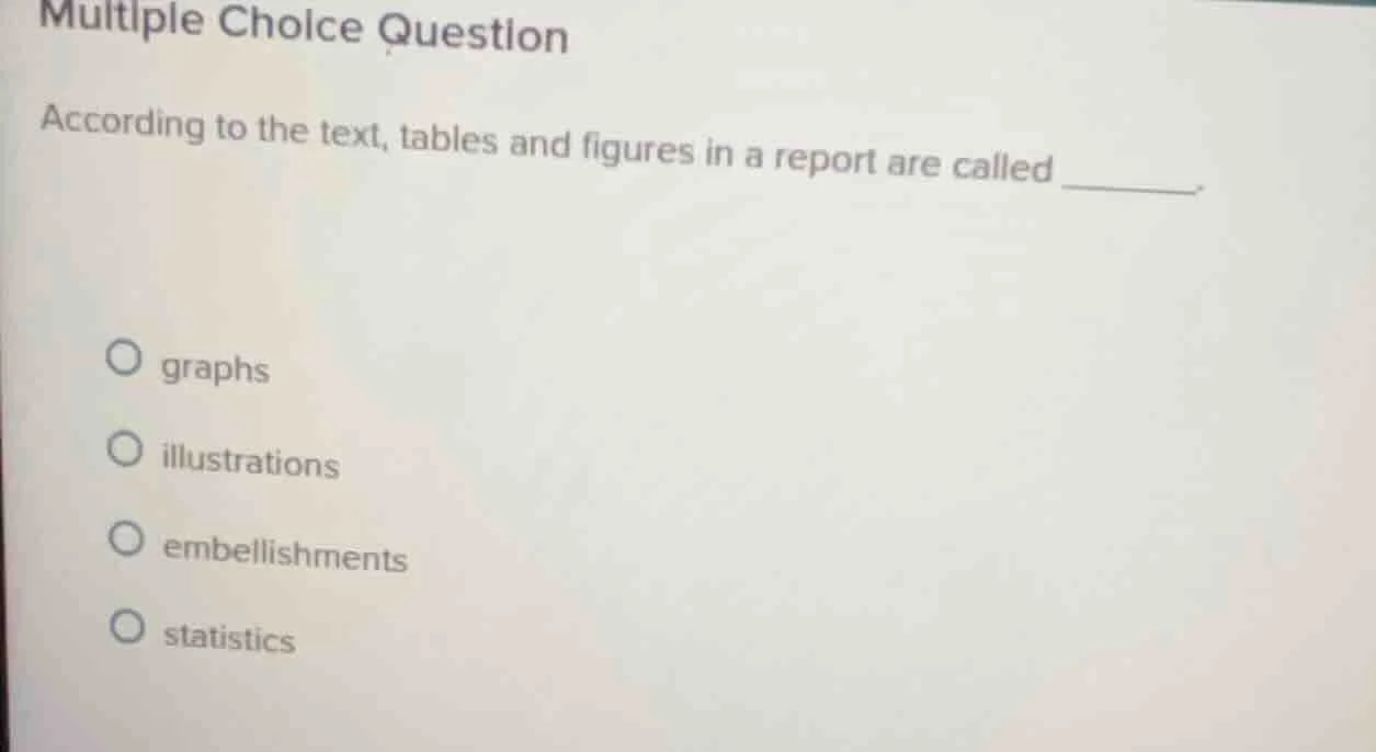 multiple choice question according to the text, tables and figures in a…