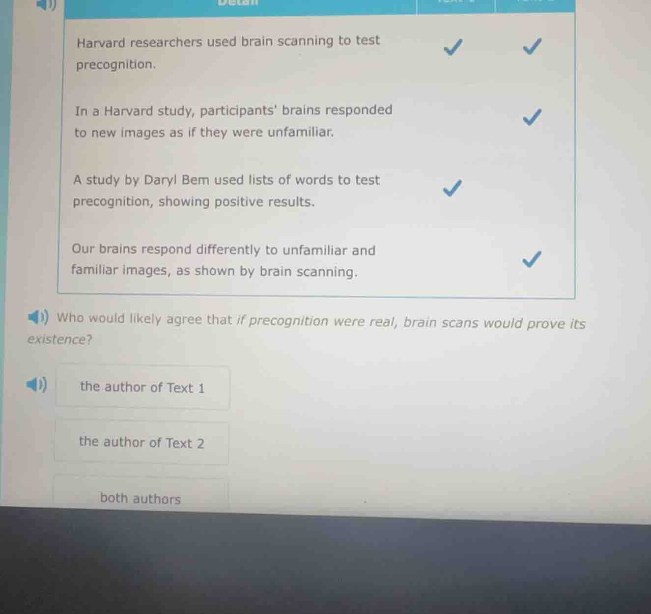 harvard researchers used brain scanning to test precognition.in a harva…