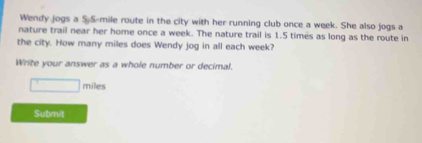 wendy jogs a 5.5-mile route in the city with her running club once a we…