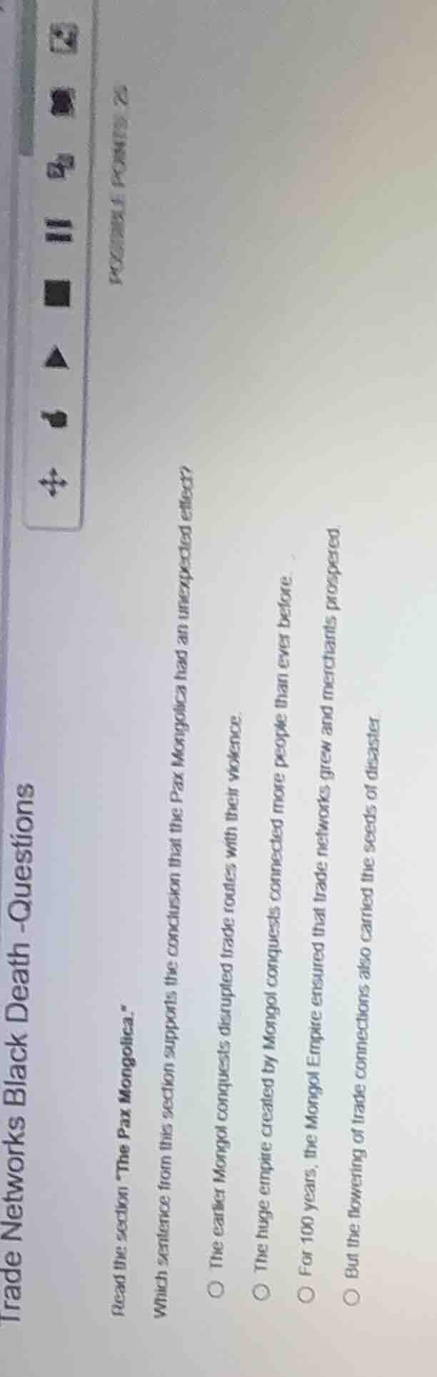 trade networks black death -questions read the section \the pax mongoli…