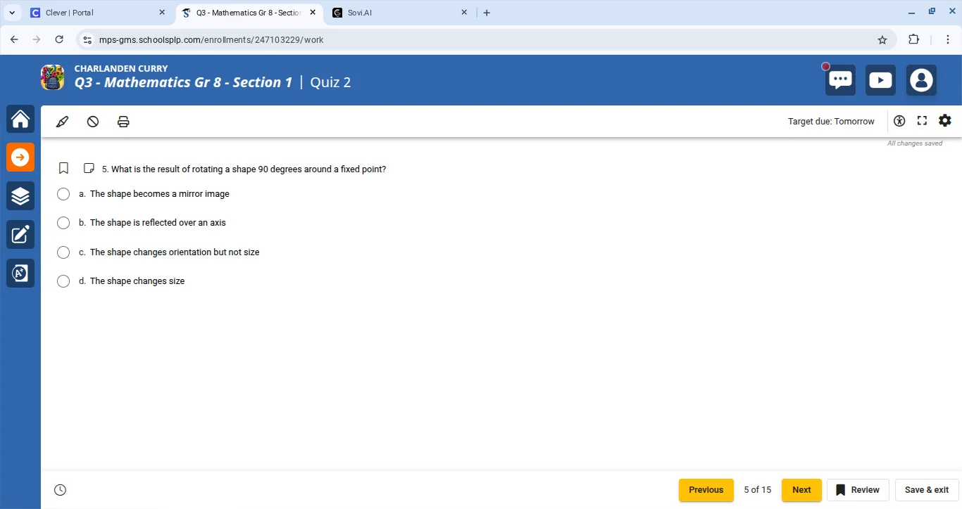 charlanden curry q3 - mathematics gr 8 - section 1 | quiz 2 target due:…