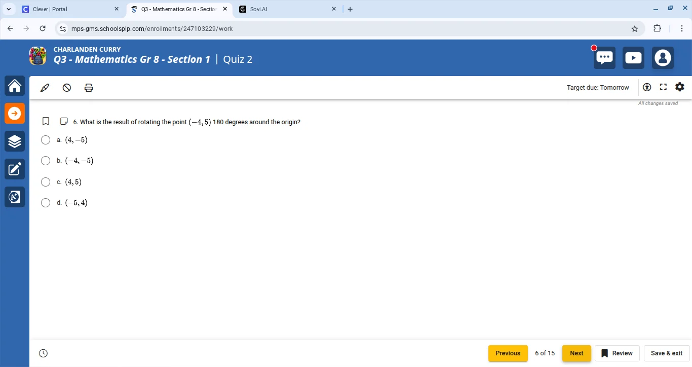 charlanden curry q3 - mathematics gr 8 - section 1 | quiz 2 target due:…