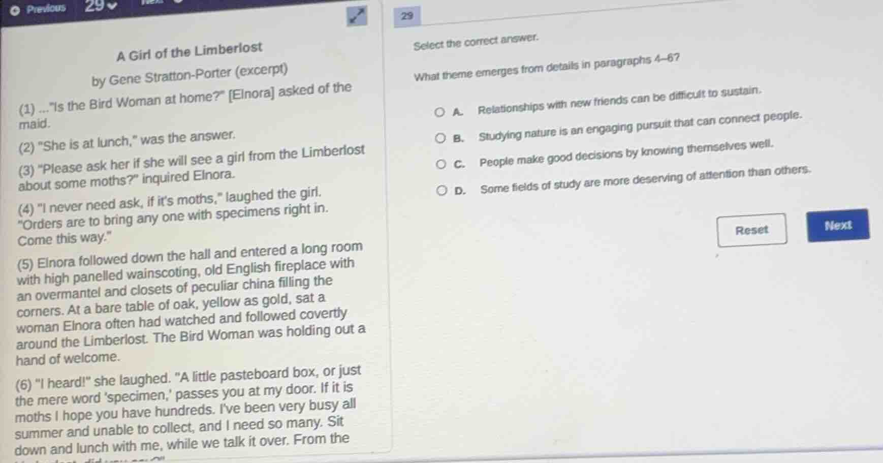 a girl of the limberlostby gene stratton-porter (excerpt)(1) ...\is the…