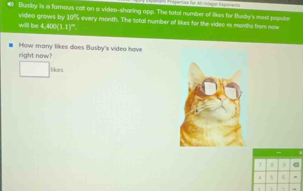 apply exponent properties for all integer exponents busby is a famous c…