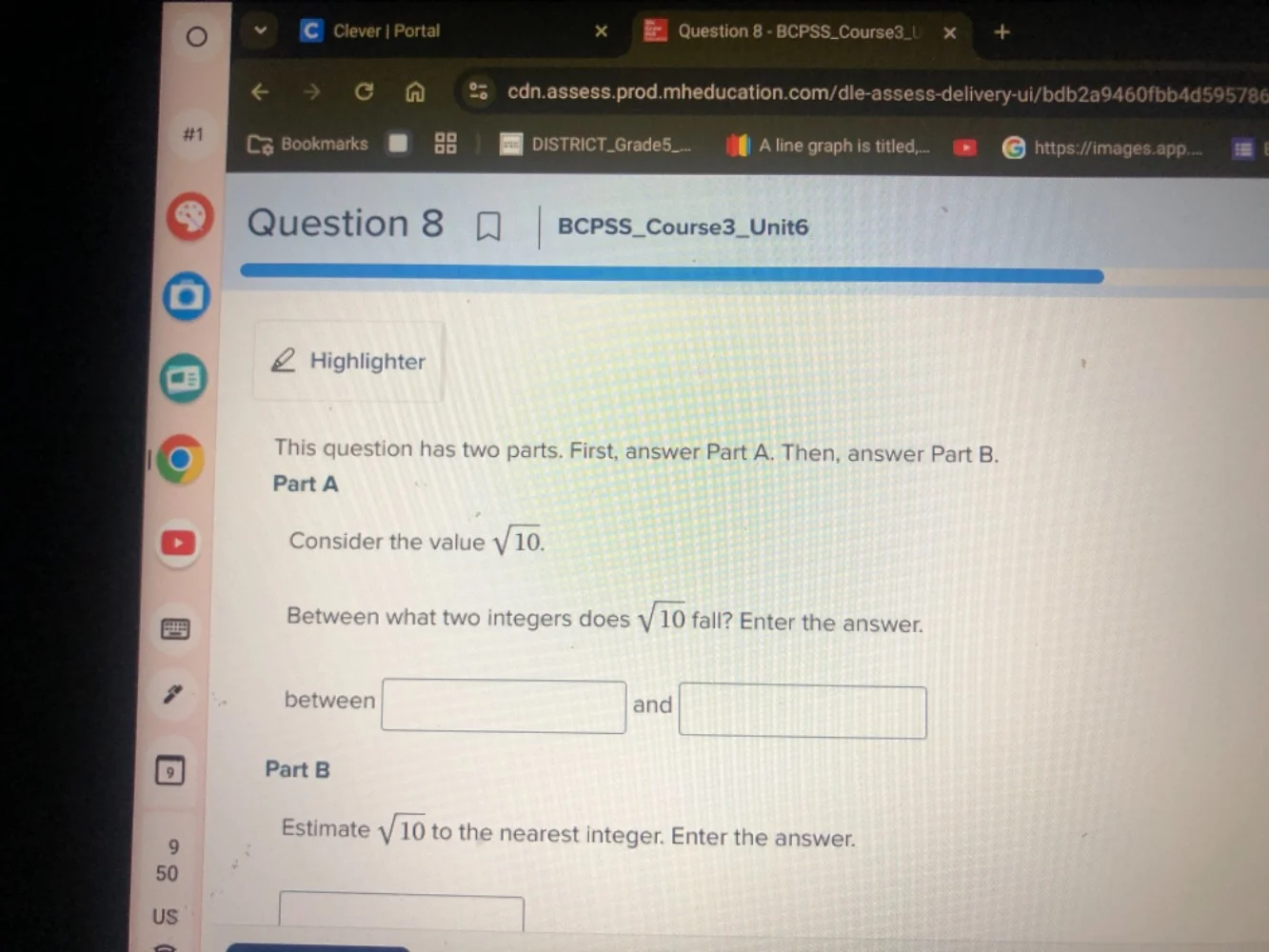 question 8 | bcpss_course3_unit6 this question has two parts. first, an…
