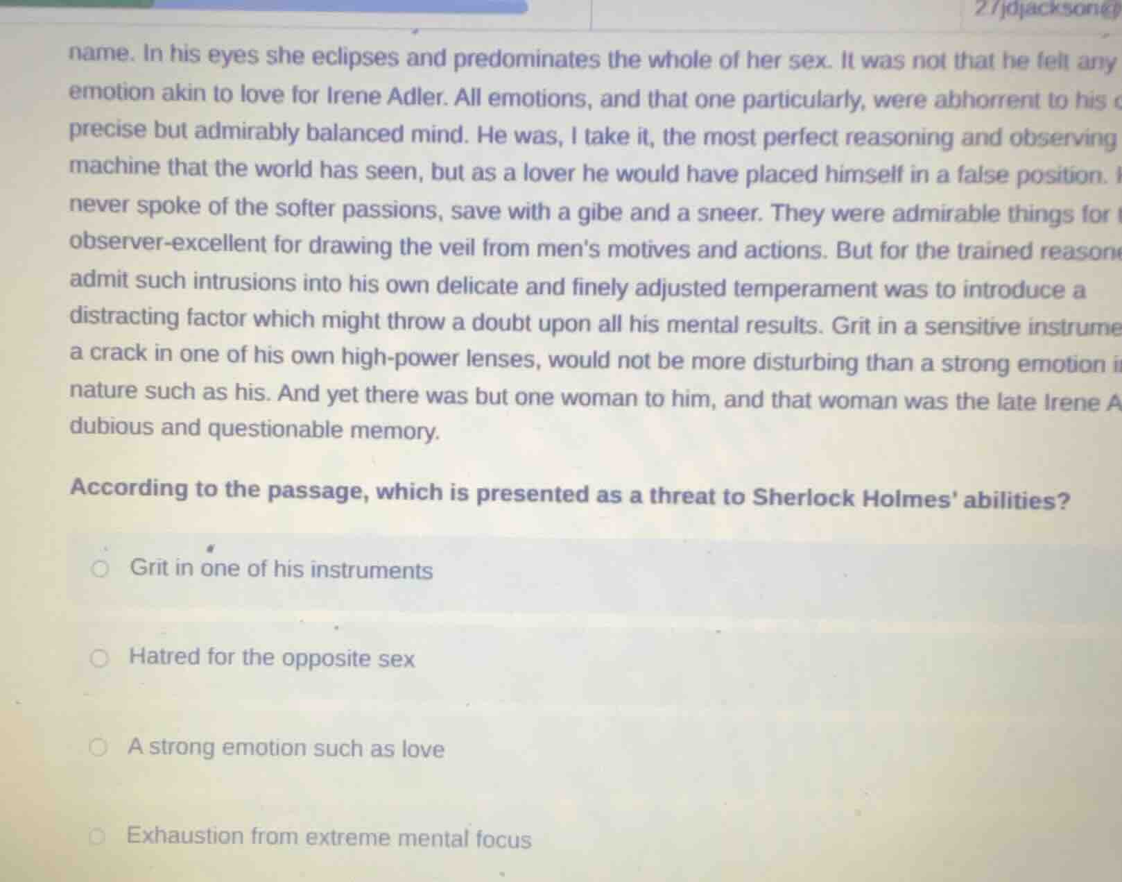 name. in his eyes she eclipses and predominates the whole of her sex. i…