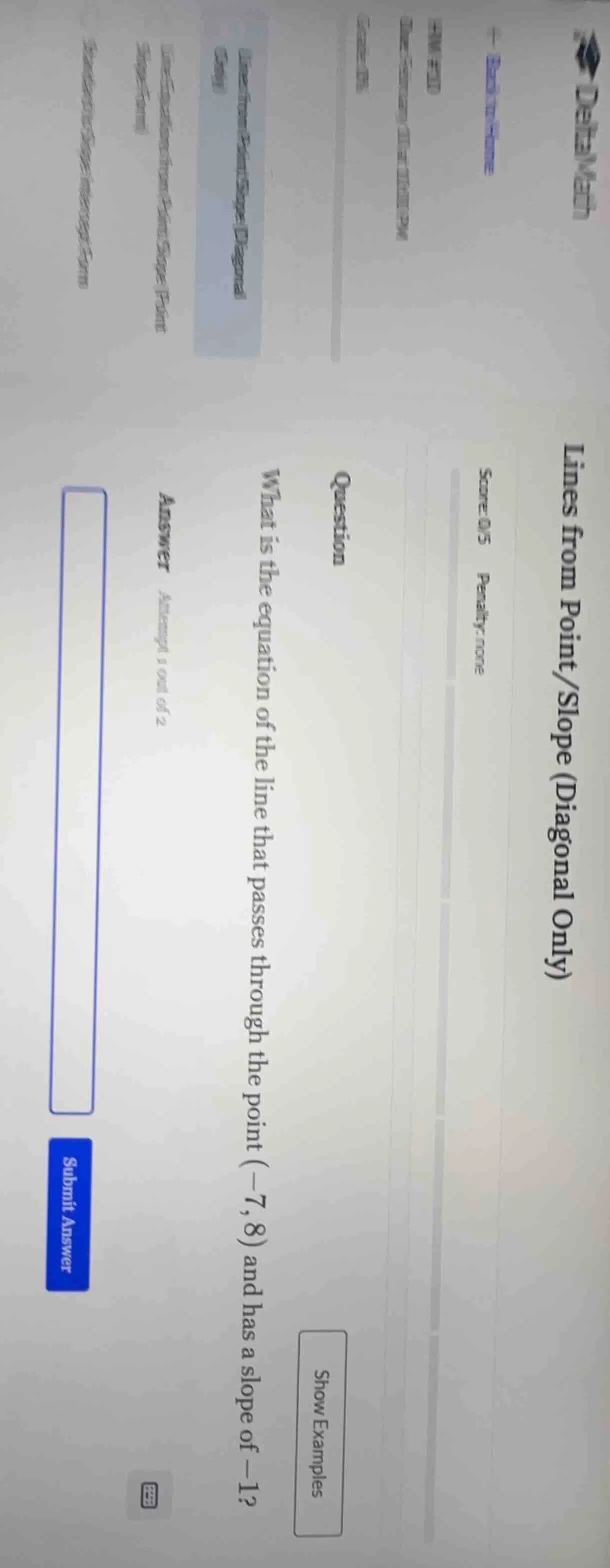 deltamath ← back to home hw #11 date: february 11 at 11:01 pm score: 0%…