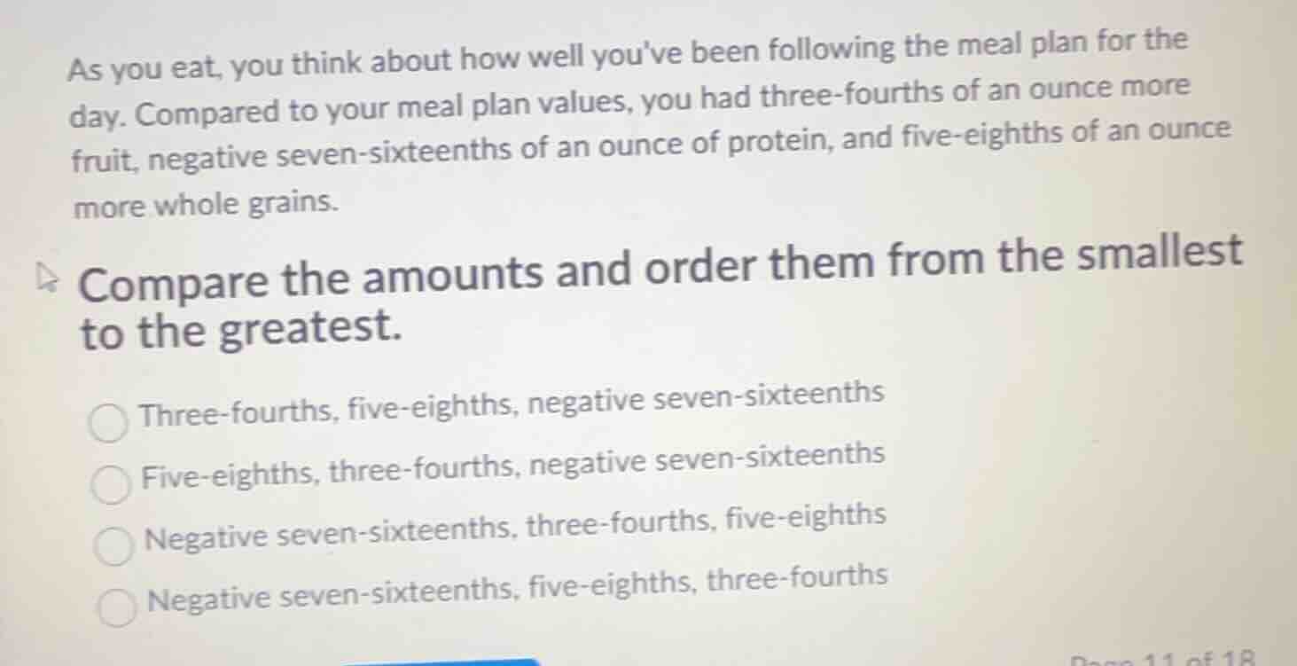 as you eat, you think about how well youve been following the meal plan…