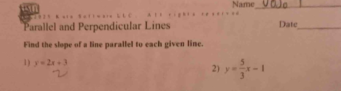 name_________2025 kuta software llc. all rights reservedparallel and pe…