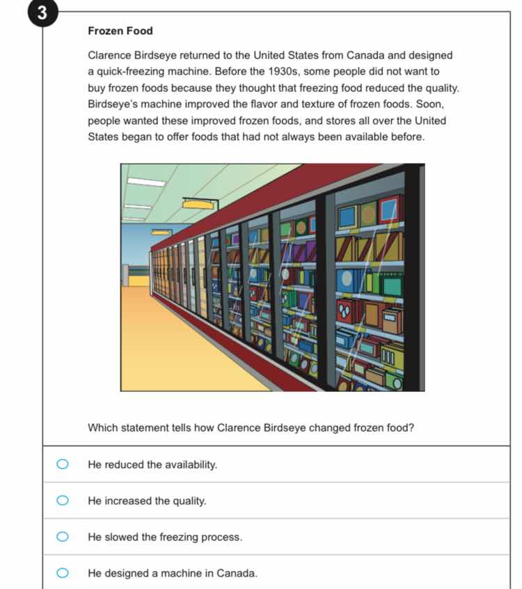 3 frozen food clarence birdseye returned to the united states from cana…