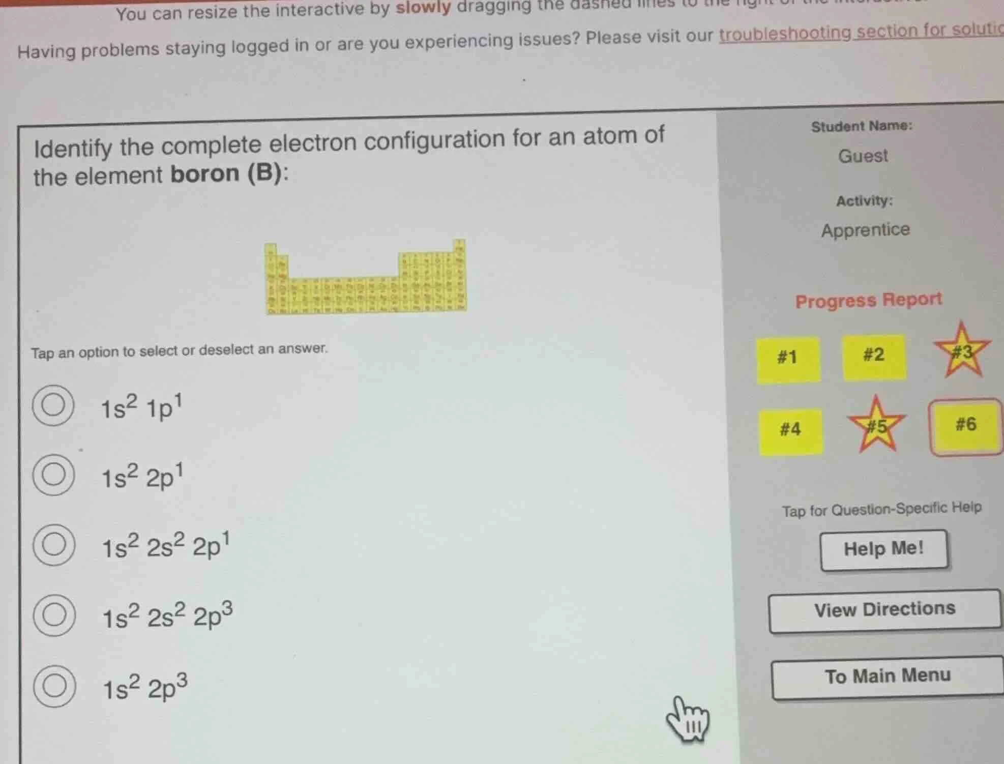 you can resize the interactive by slowly dragging the dashed lines to t…