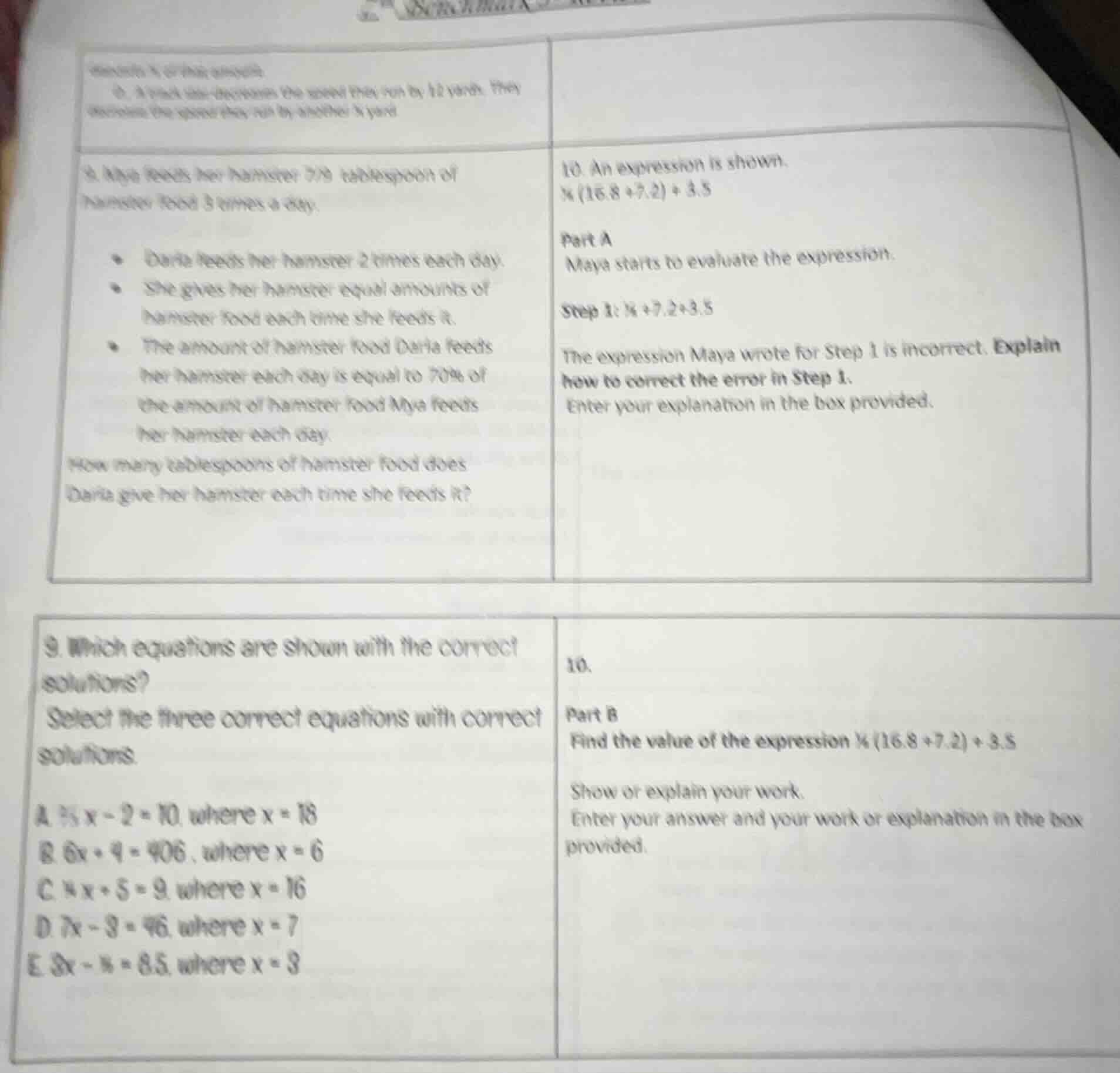 8. a track team decreases the speed they run by 1.2 yards. they decreas…