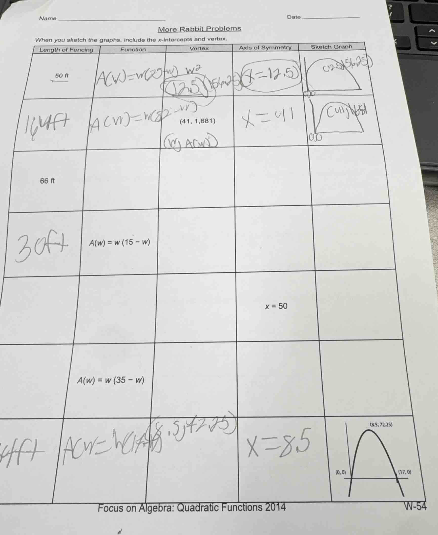 name _______________ date _______________ more rabbit problems when you…