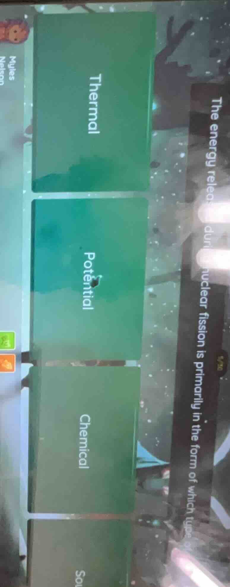 the energy released during nuclear fission is primarily in the form of …