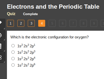 electrons and the periodic table quiz complete 1 2 3 4 5 6 7 8 9 1 whic…