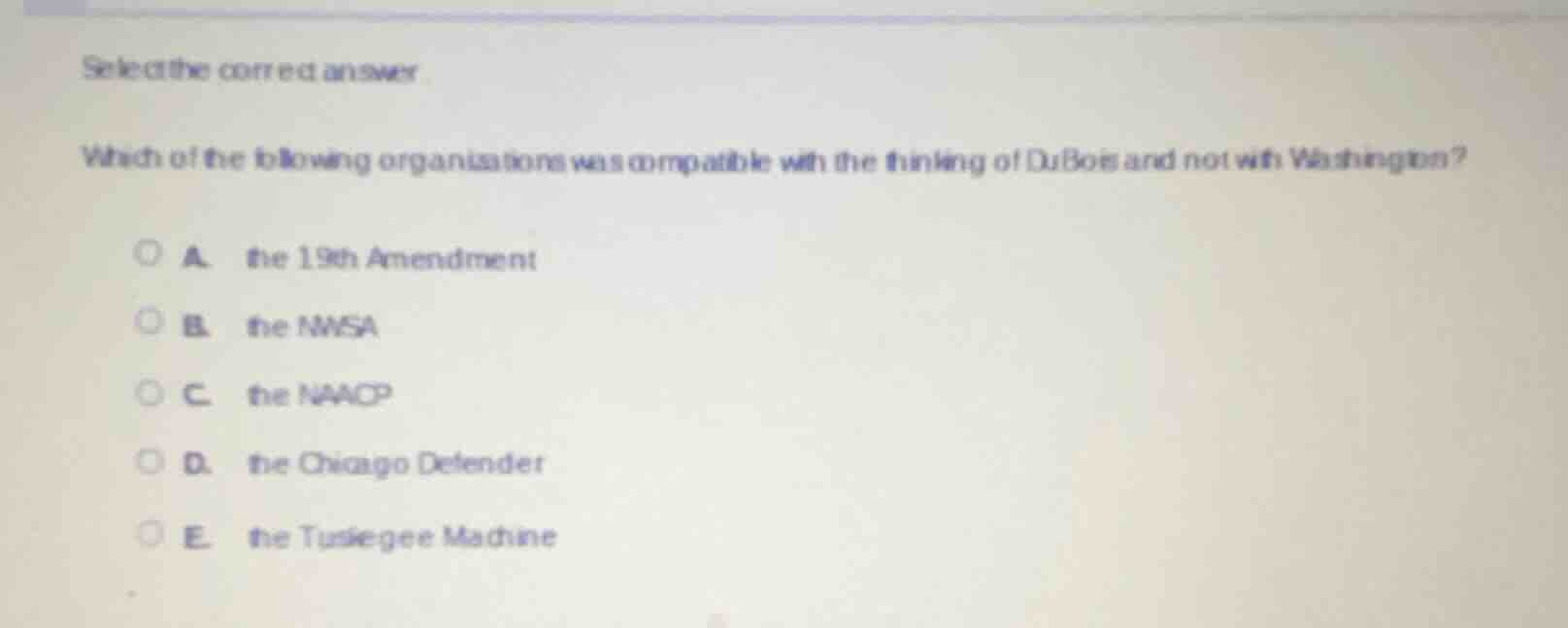 select the correct answer which of the following organisations was comp…