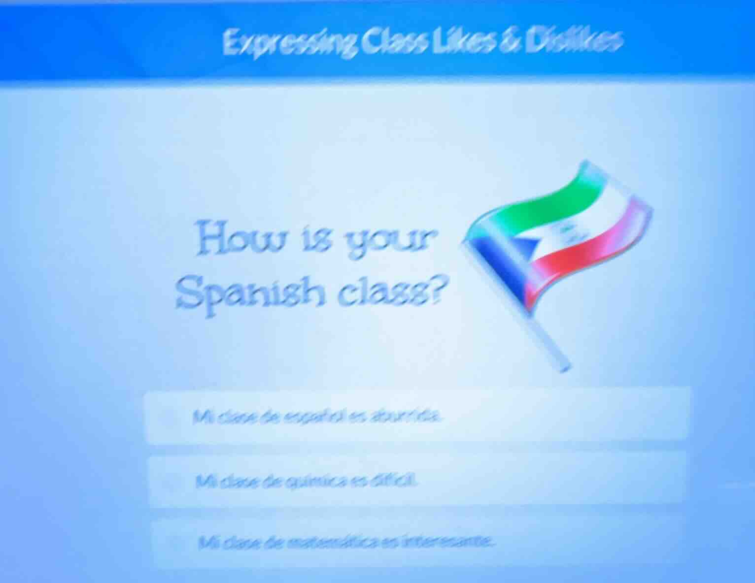 expressing class likes & dislikes how is your spanish class? mi clase d…