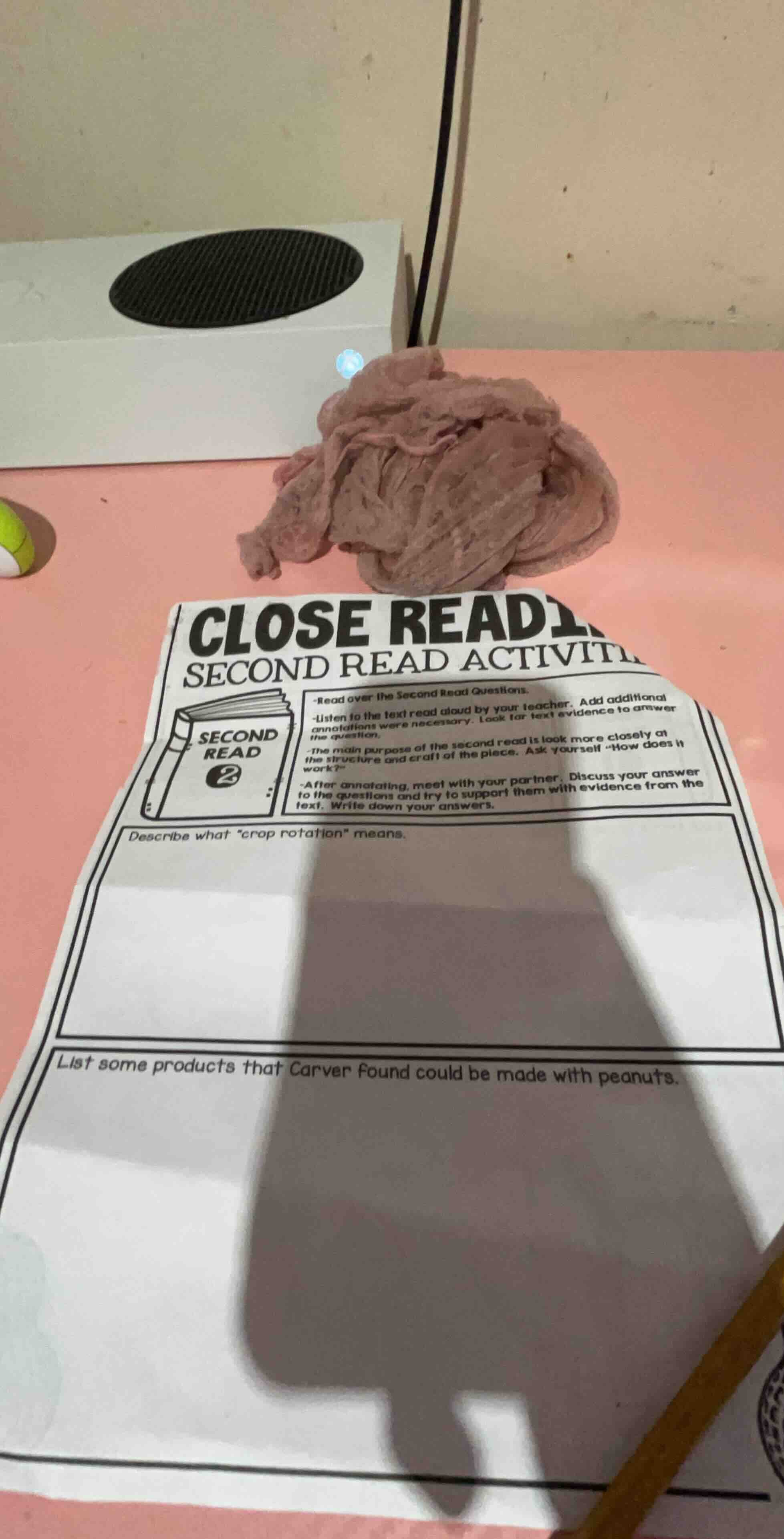 close readisecond read activiti-read over the second read questions.-li…