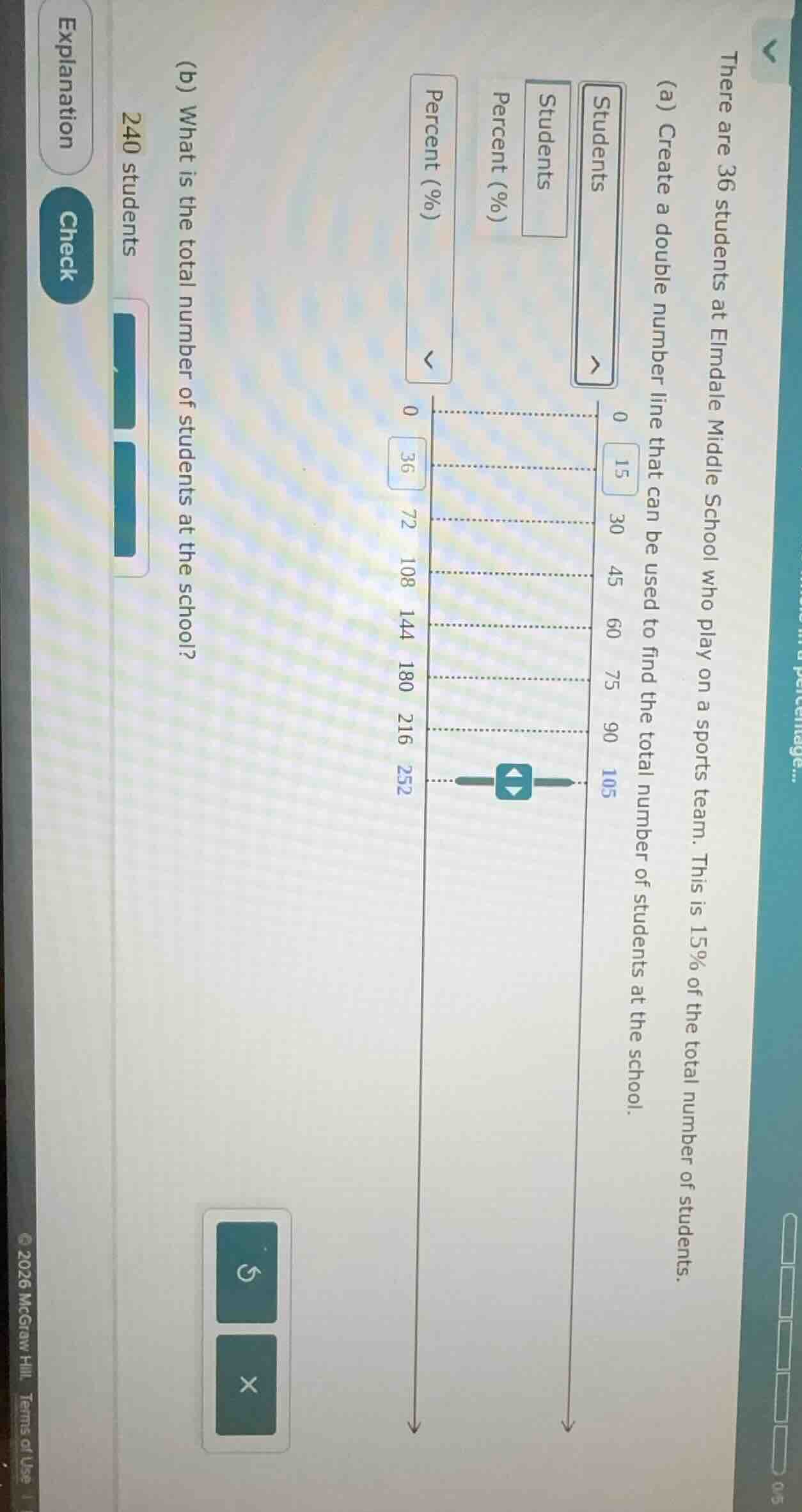 there are 36 students at elmdale middle school who play on a sports tea…