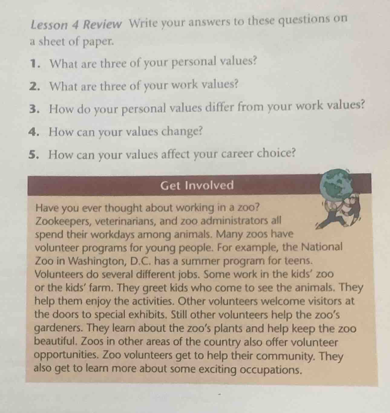 lesson 4 review write your answers to these questions on a sheet of pap…