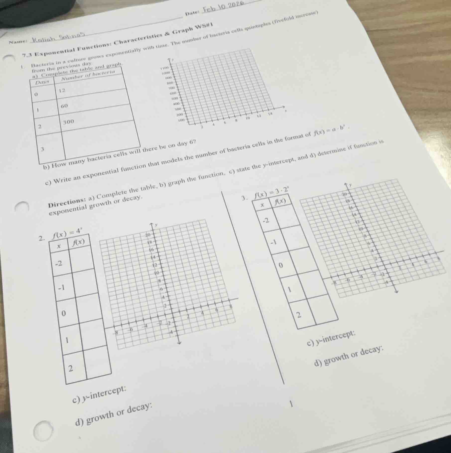 name: kaliah salinasdate: feb 10 20267.3 exponential functions: charact…
