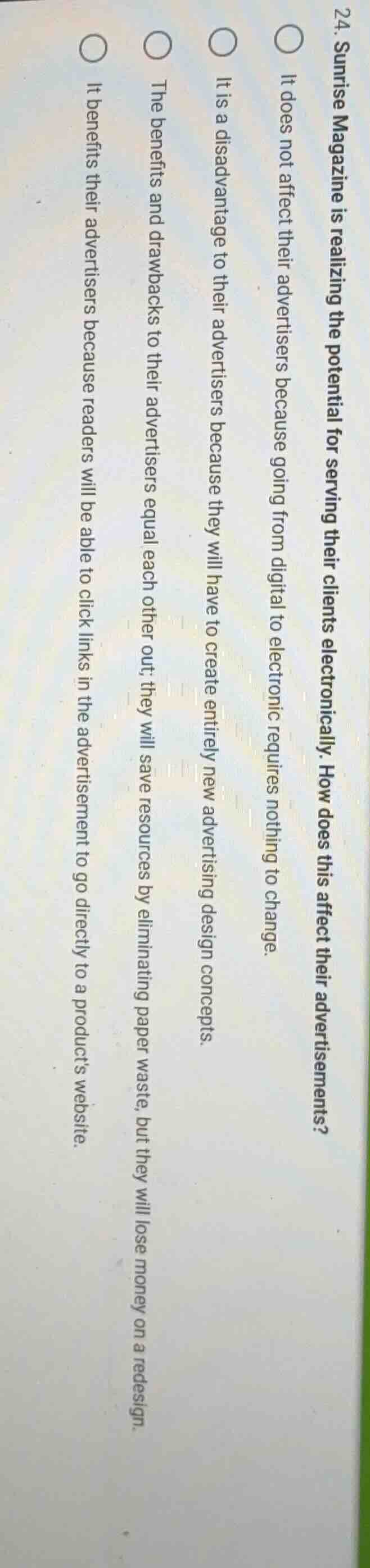 24. sunrise magazine is realizing the potential for serving their clien…