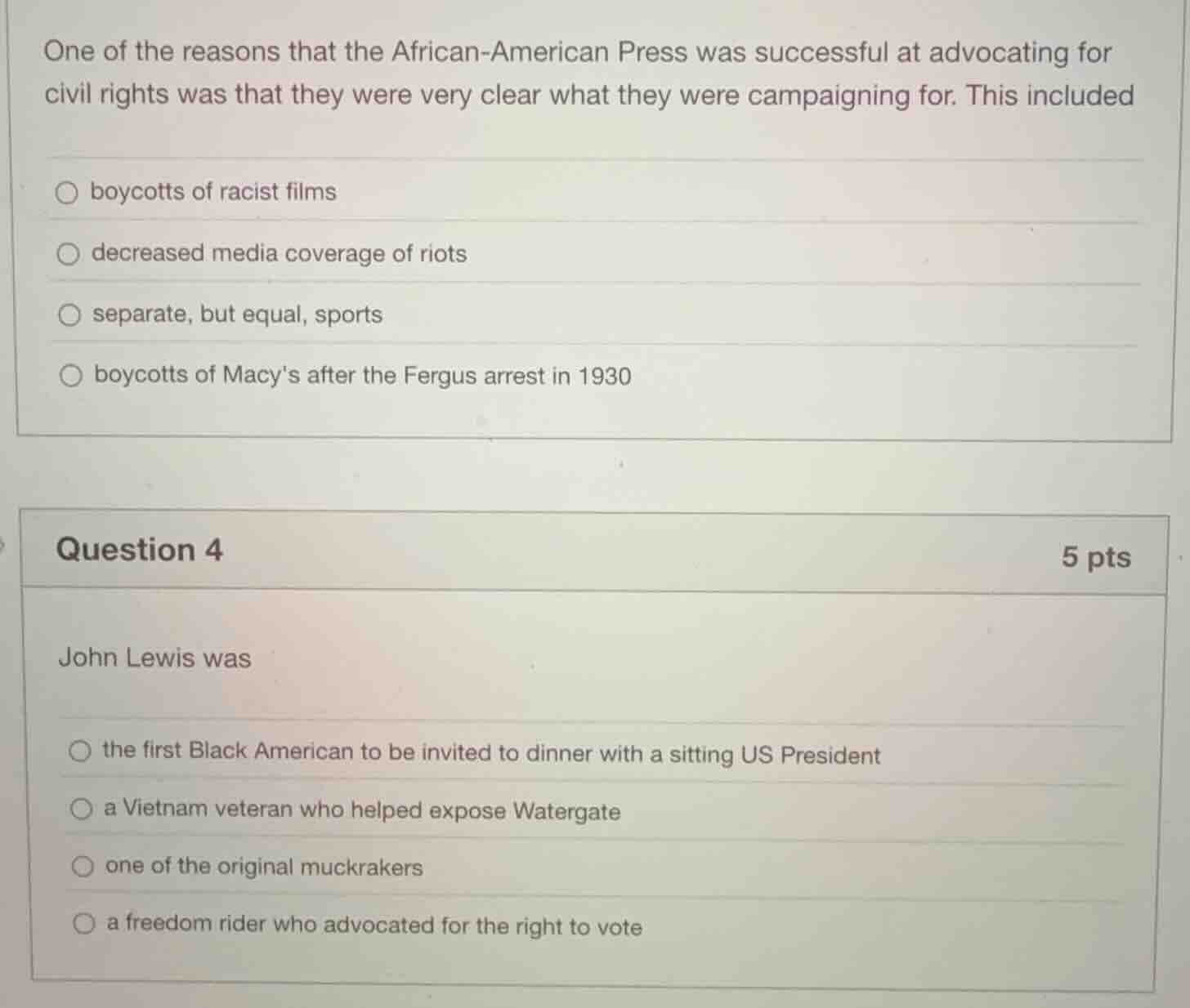 one of the reasons that the african-american press was successful at ad…