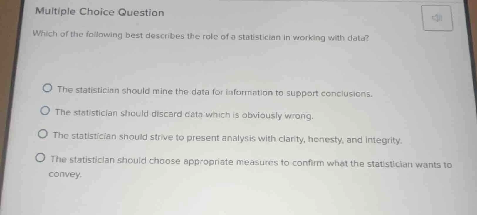 multiple choice question which of the following best describes the role…