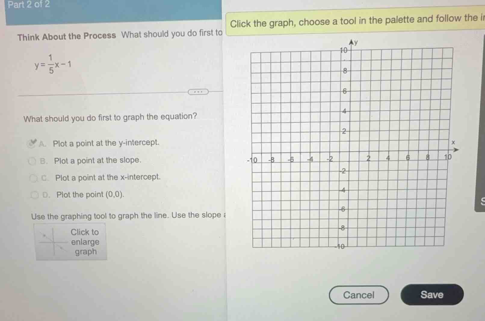 part 2 of 2 think about the process what should you do first to $y=\\fr…